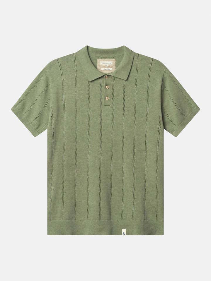 Koszulka polo w kolorze zielonym