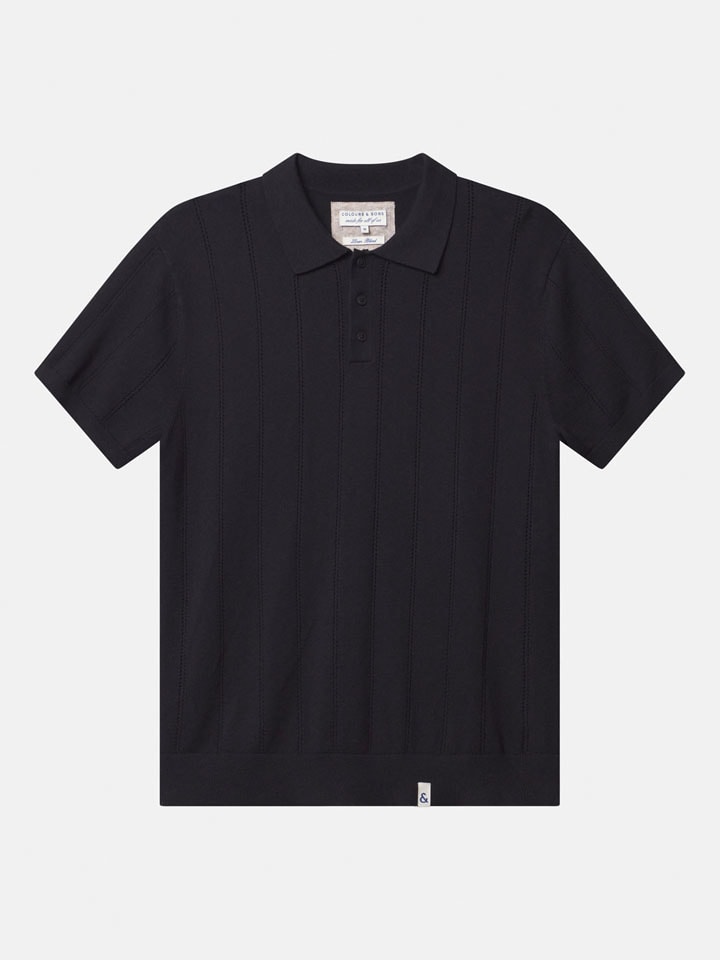 Koszulka polo w kolorze czarnym