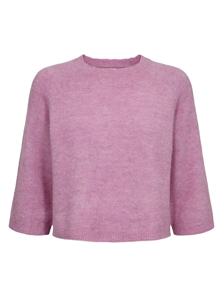 Sweter w kolorze jasnoróżowym