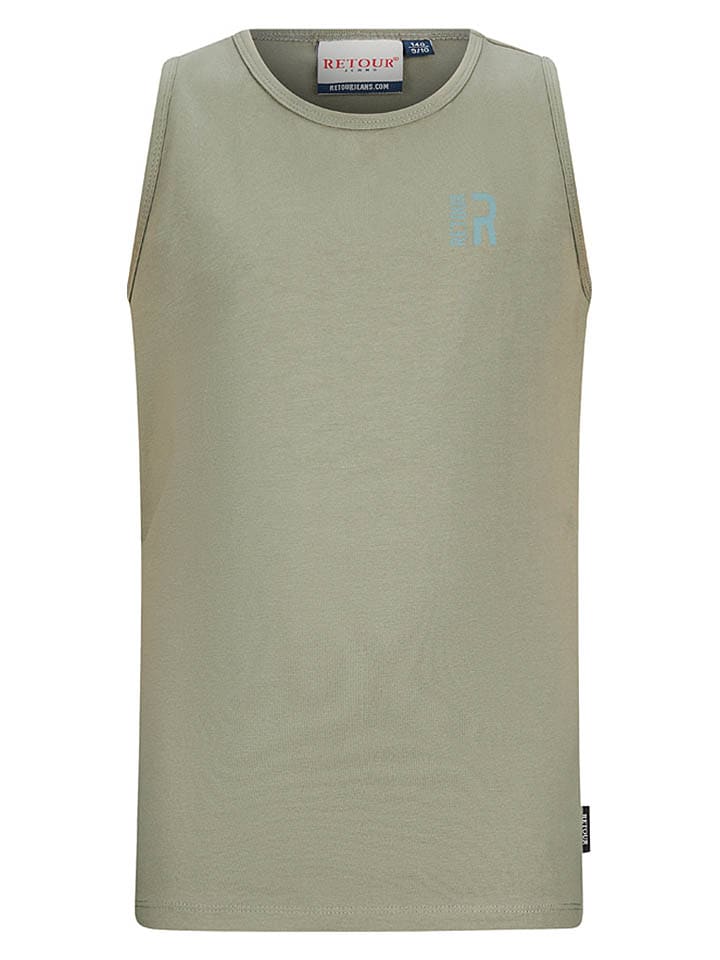 Top "Maurice" w kolorze khaki
