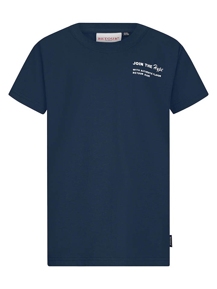 Shirt "Leandro" donkerblauw
