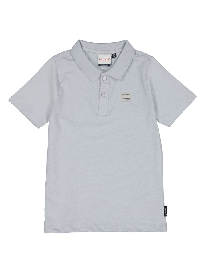 Koszulka polo w kolorze szarym