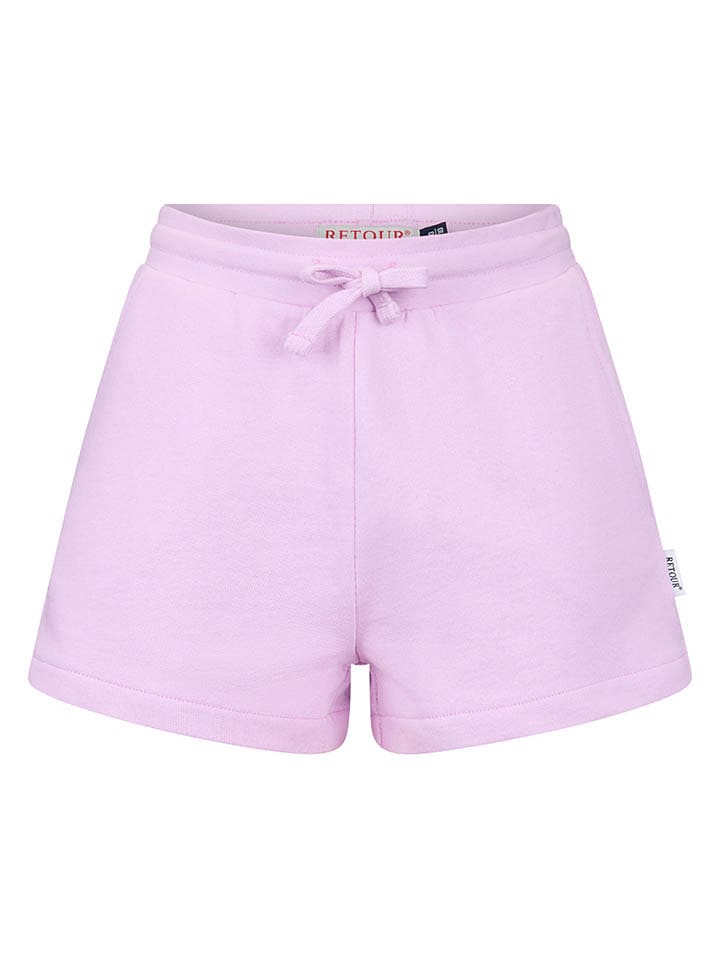 Sweatshort "Poissy" paars