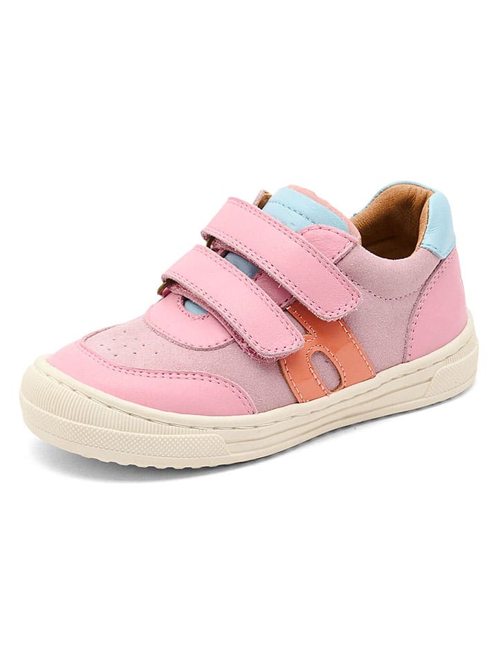 Leder-Sneakers "Rob" in Rosa