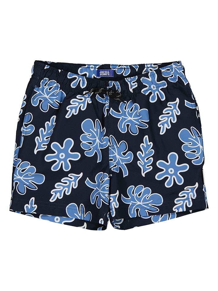 Badeshorts "Haruba" in Dunkelblau/ Blau