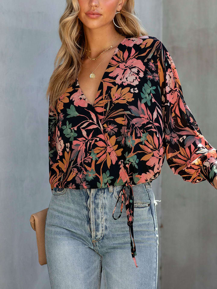 Blouse zwart