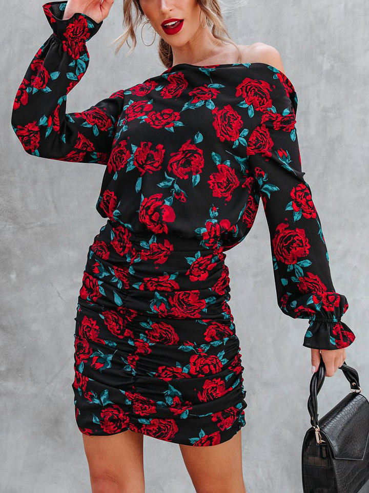 Kleid in Schwarz