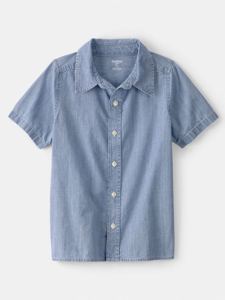 Jeanshemd in Hellblau