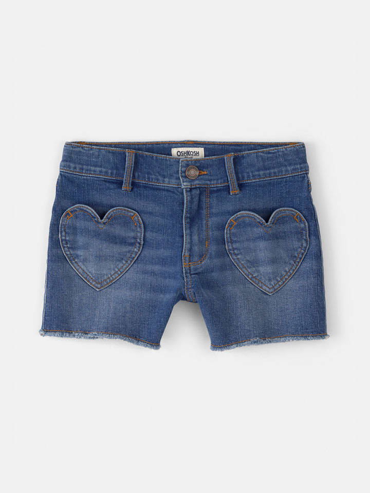 Jeans-Shorts in Blau
