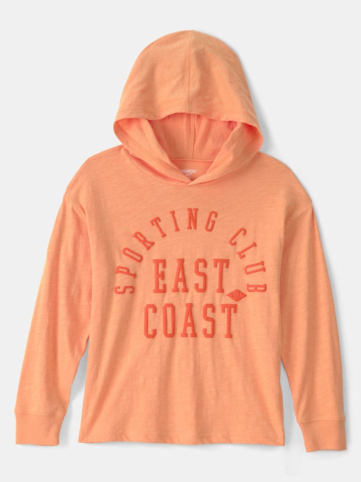 Hoodie oranje