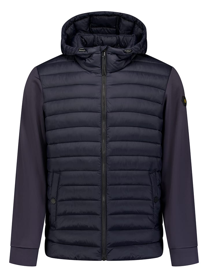 Steppjacke in Dunkelblau