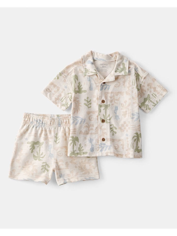 2tlg. Outfit in Beige