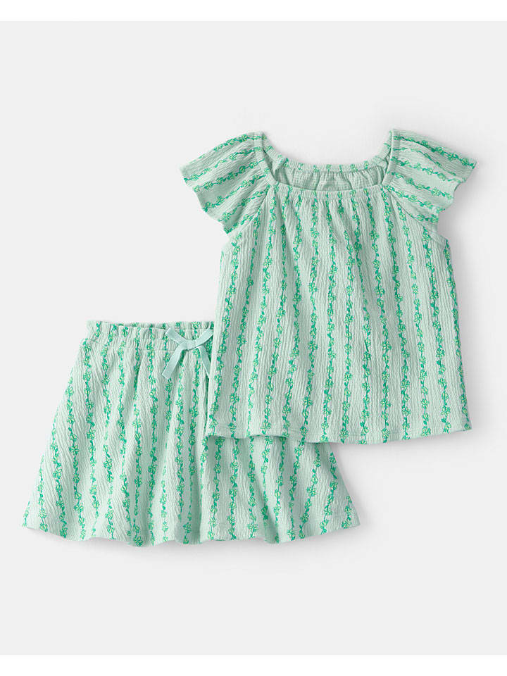 2tlg. Outfit in Grün