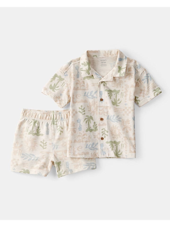 2tlg. Outfit in Beige