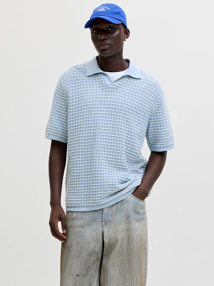 Poloshirt "Jornantucket" lichtblauw