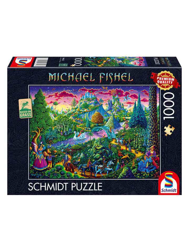 1.000tlg. Puzzle "Fantastische Märchenwelt" - ab 12 Jahren