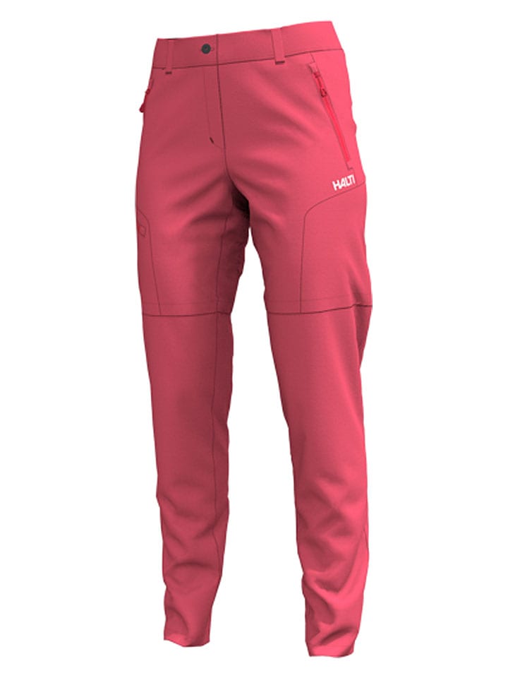 Zipp-Off-Funktionshose "Pallas Cool" in Rot