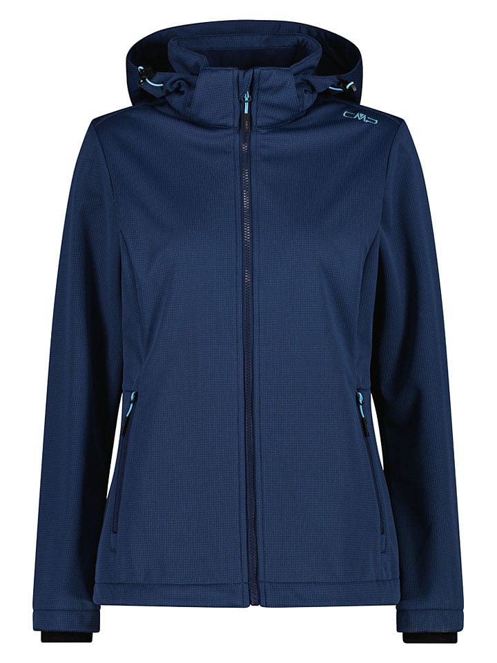 Softshelljacke in Dunkelblau
