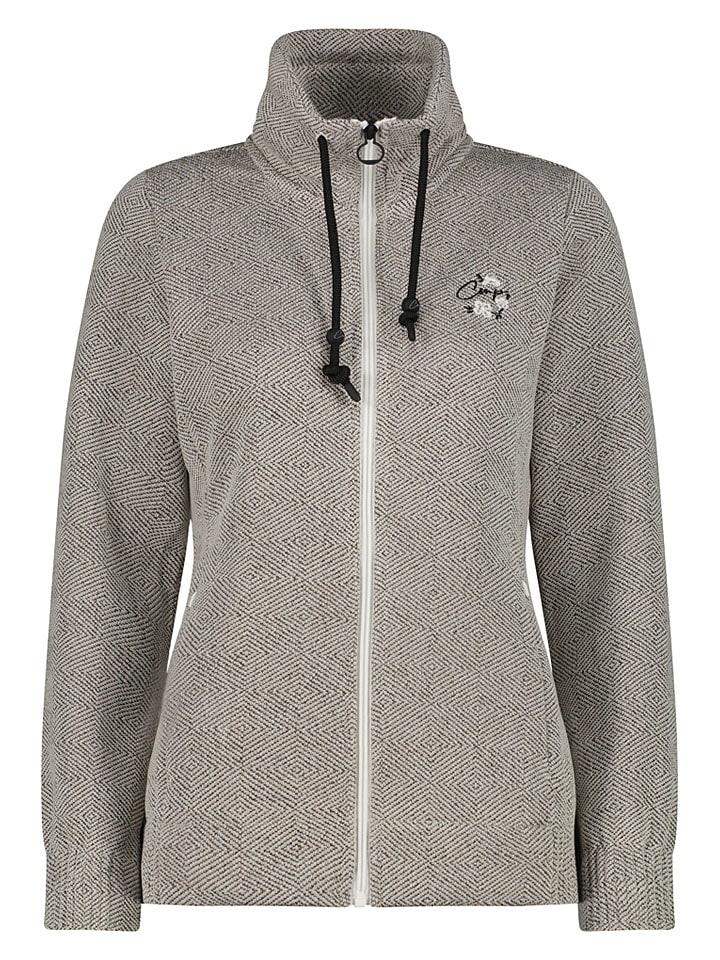 Fleecejacke in Beige