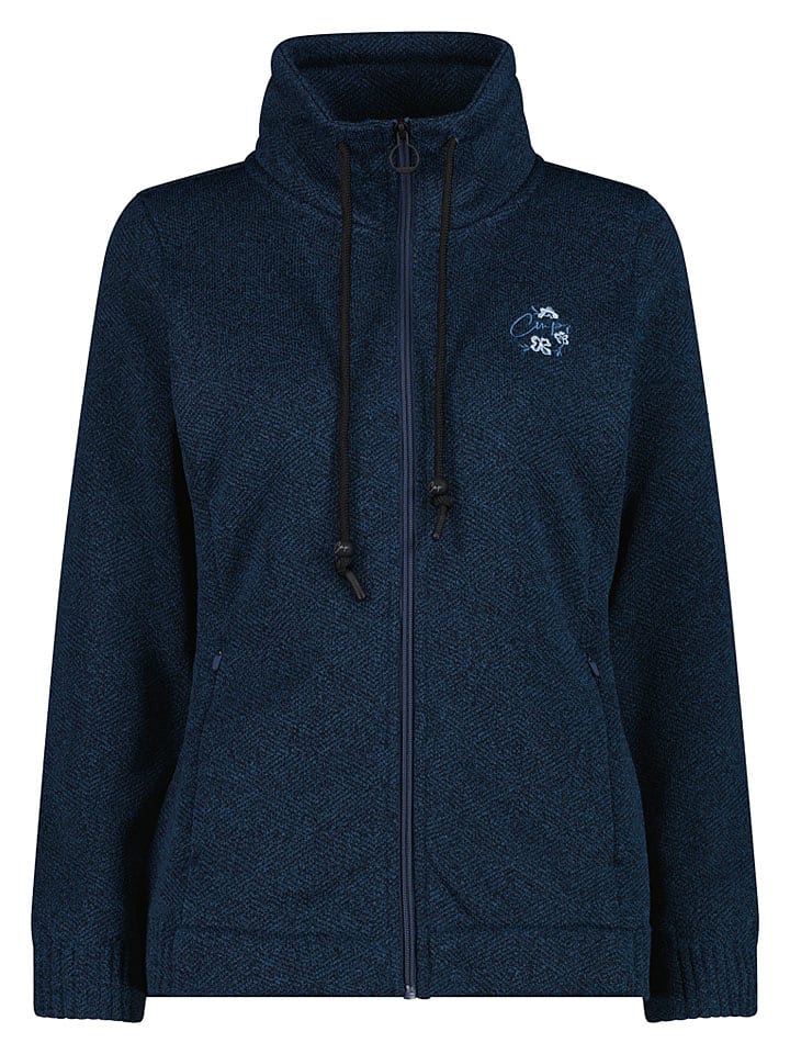 Fleece vest donkerblauw