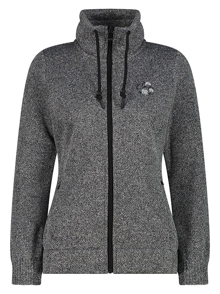 Fleece vest grijs