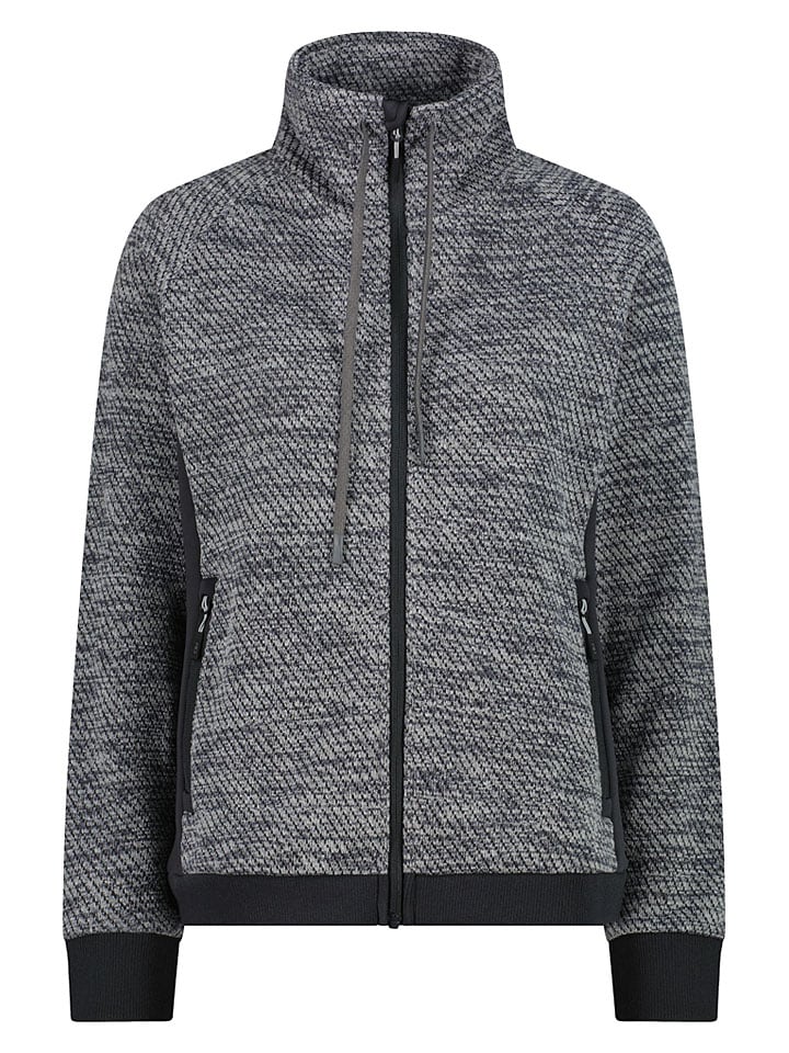 Fleecejacke in Grau