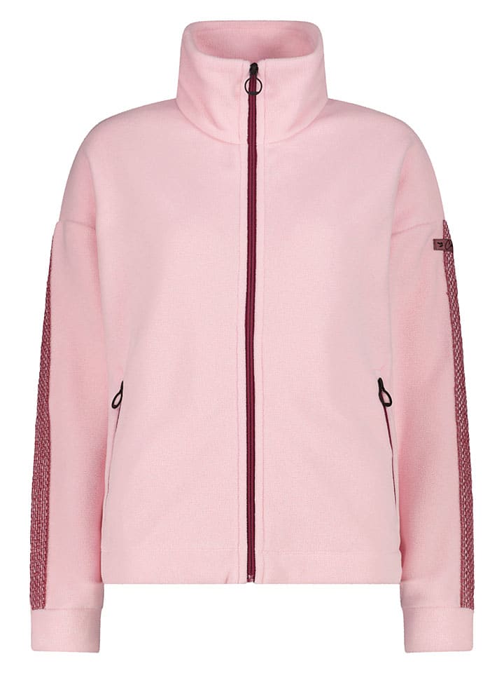 Fleecejacke in Rosa