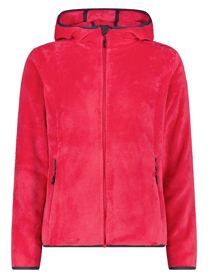 Fleecejacke in Rot