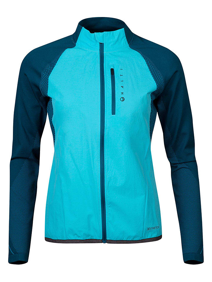 Functionele jas "Tracks" blauw
