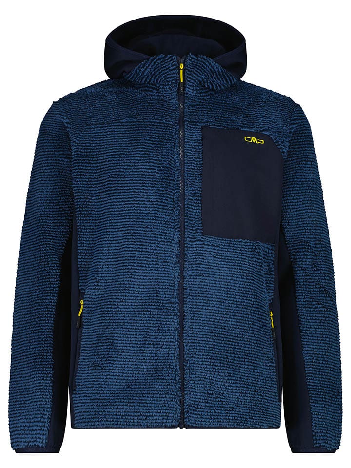 Fleece vest donkerblauw