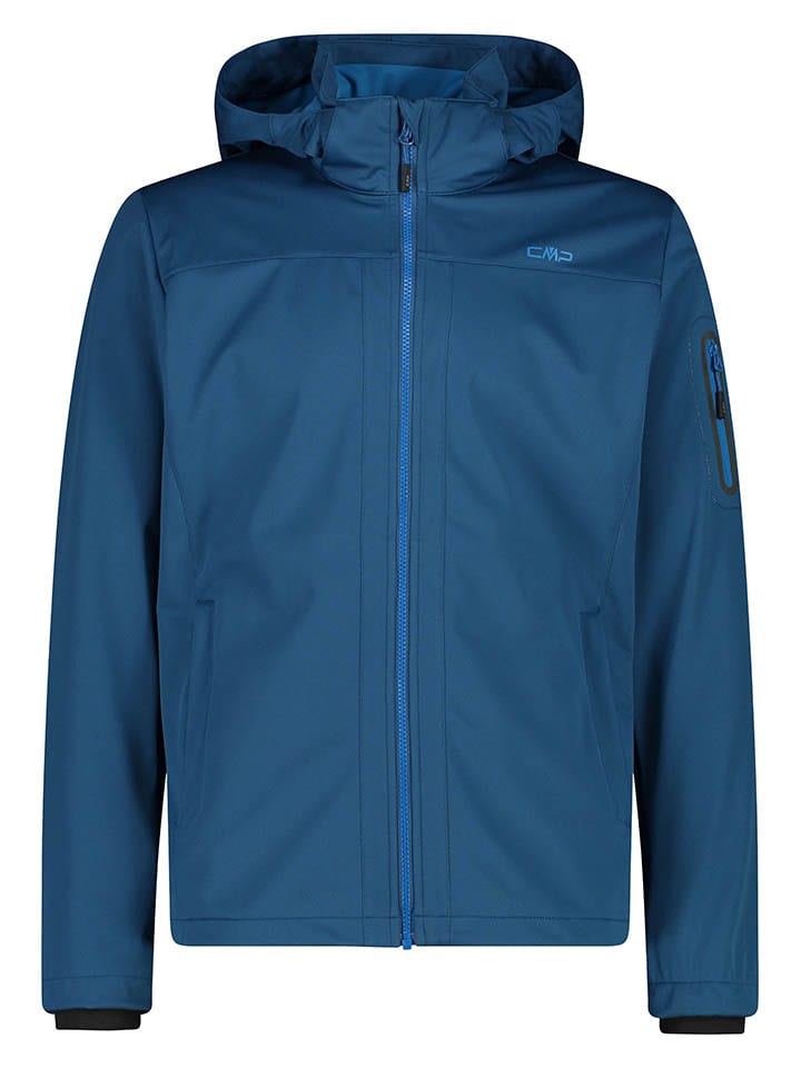 Softshelljacke in Blau