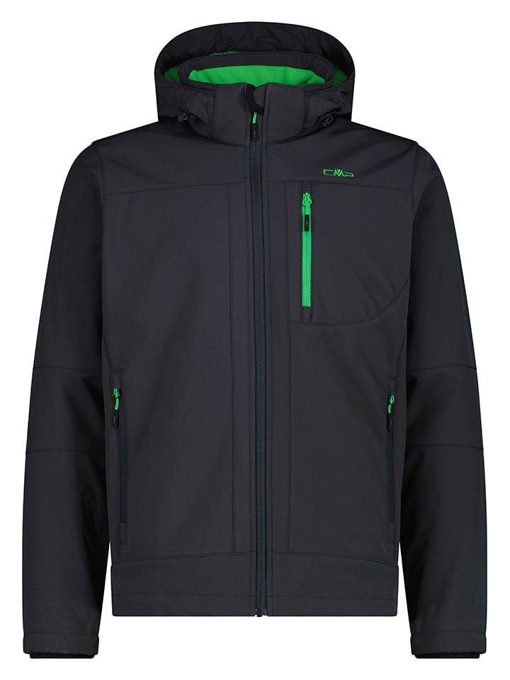 Softshelljacke in Schwarz