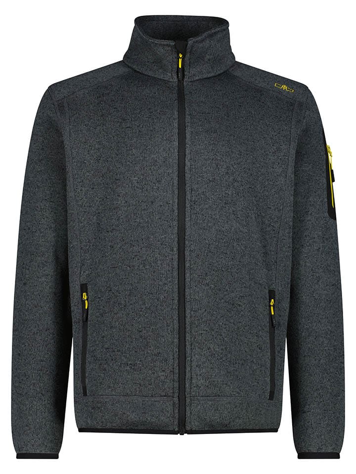 Fleece vest antraciet