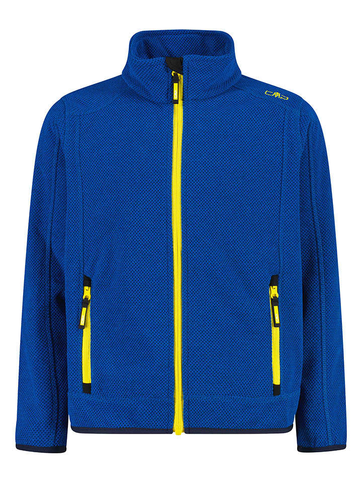 Fleece vest blauw