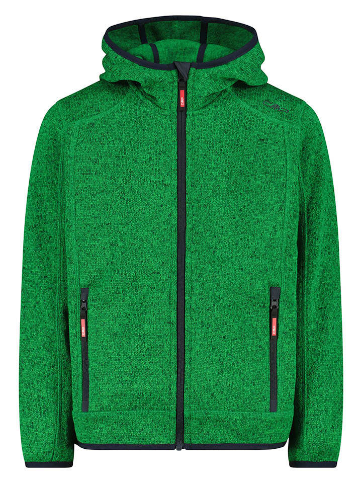 Fleecejacke in Grün