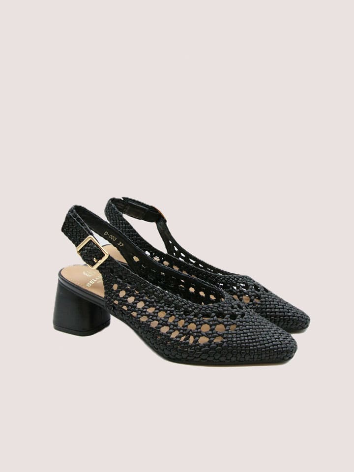 Slingpumps in Schwarz