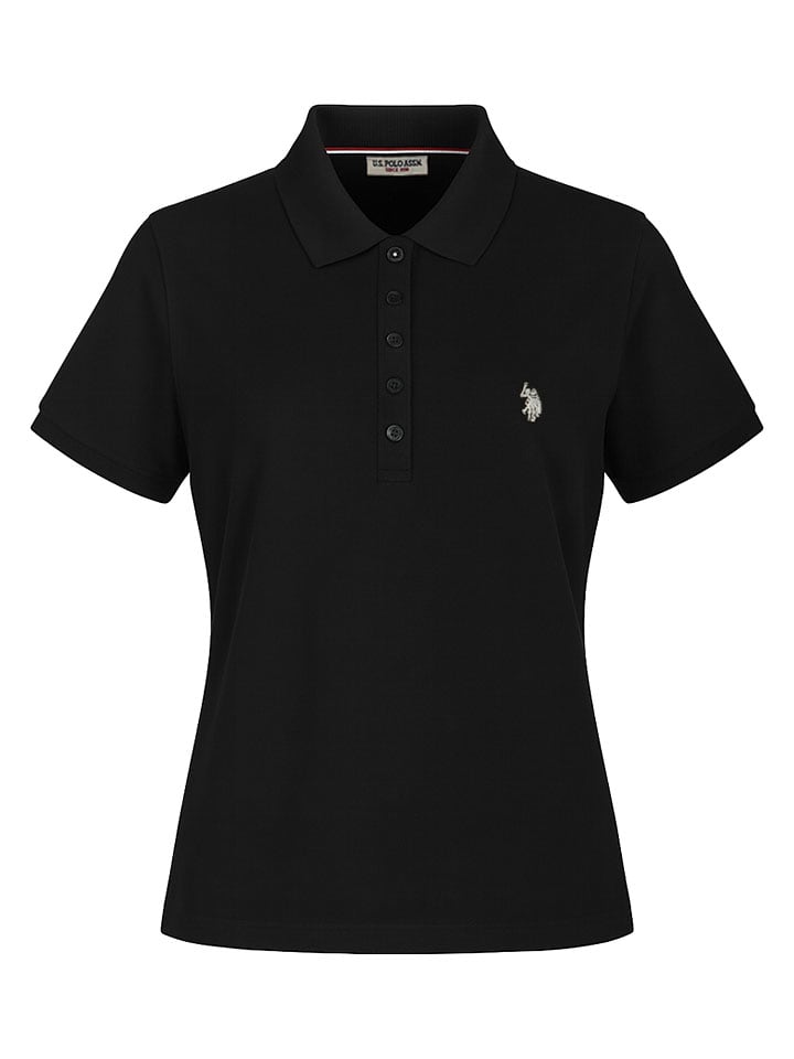 Koszulka polo w kolorze czarnym