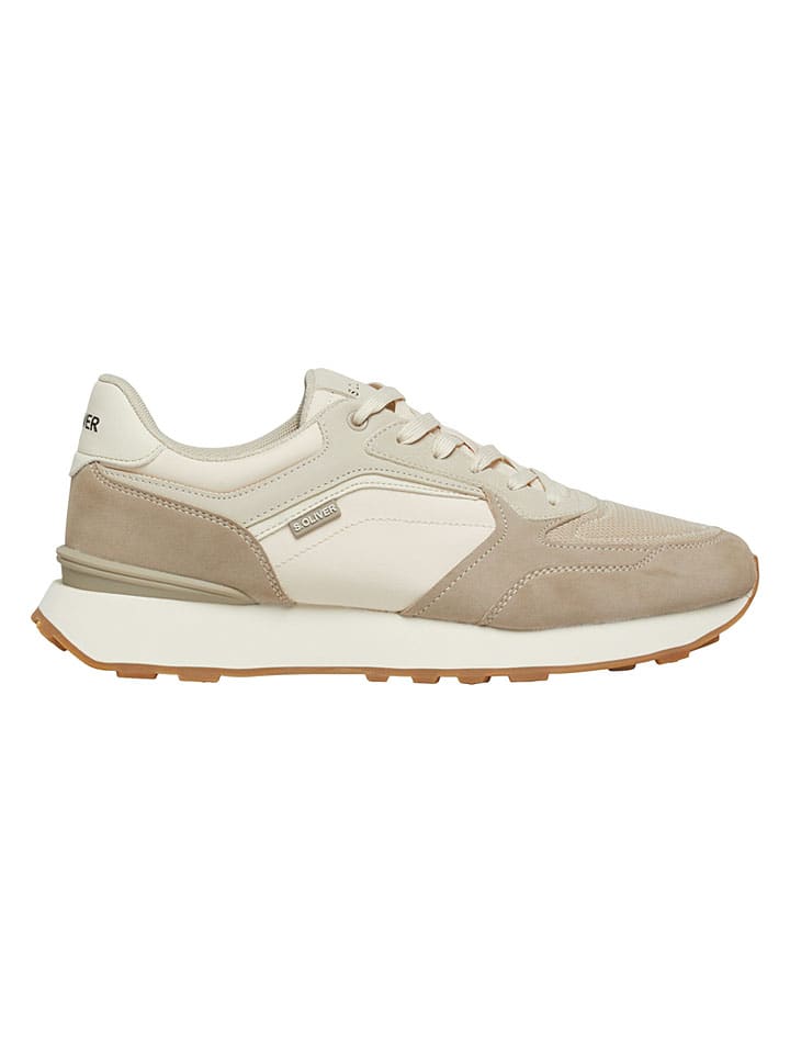 Sneakers in Beige/ Hellbraun