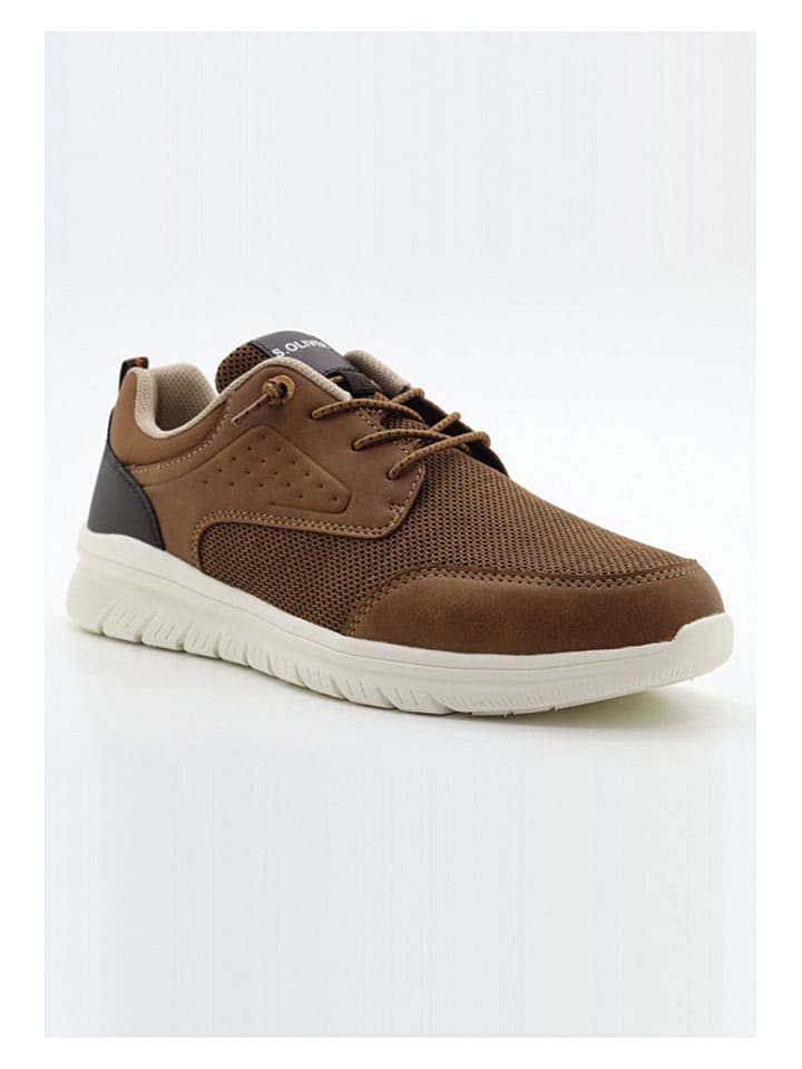 Sneakers lichtbruin
