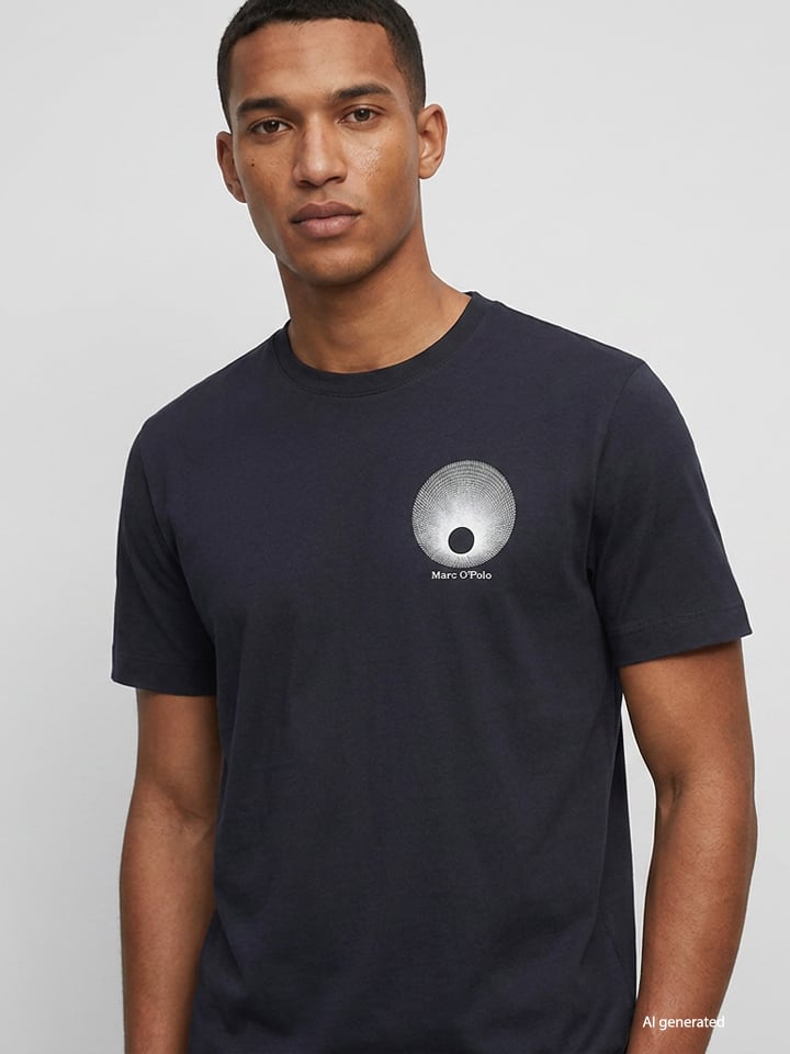 Shirt in Dunkelblau