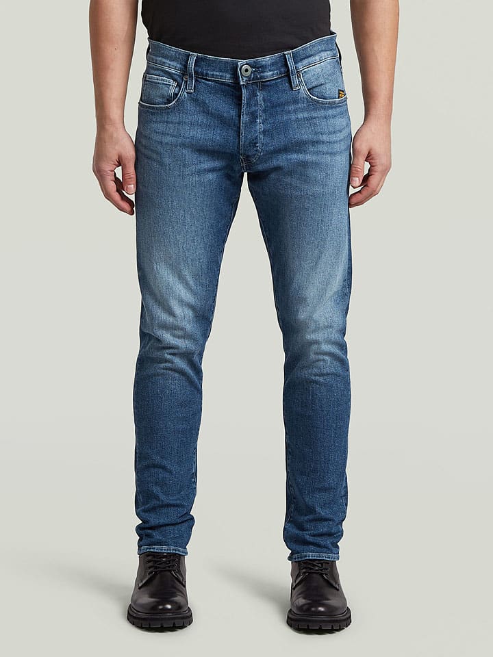 Spijkerbroek - slim fit - blauw