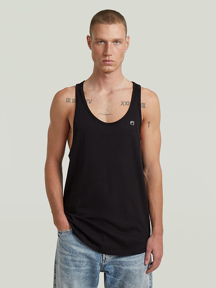 Top w kolorze czarnym