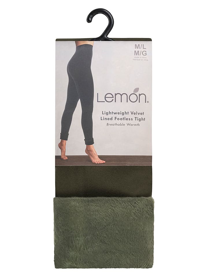 Legginsy w kolorze khaki