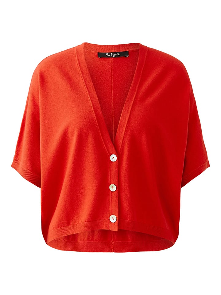Cardigan in Rot