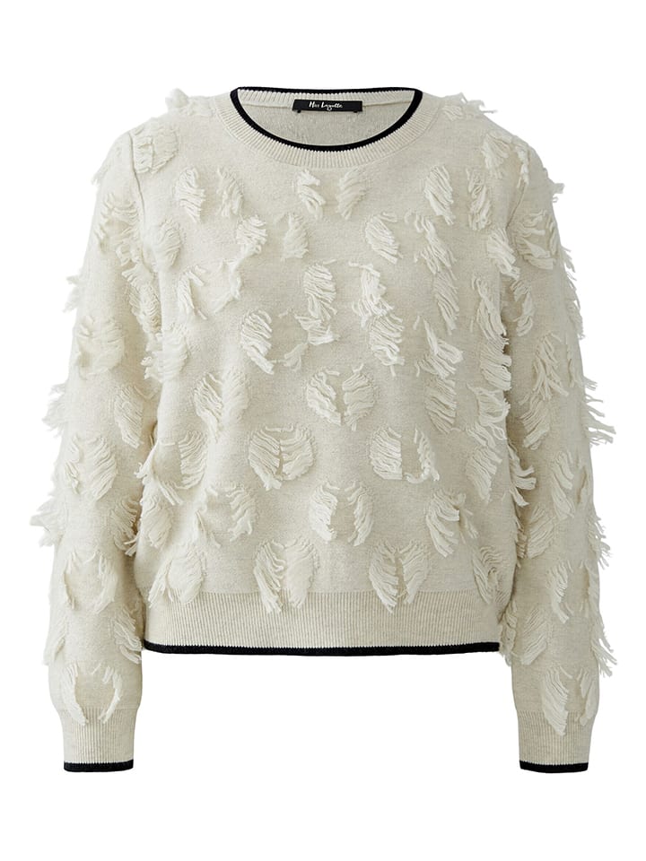 Sweter w kolorze białym