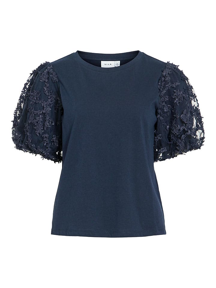 Blouse "Vionesca" donkerblauw