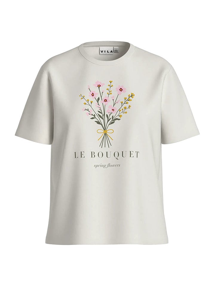 Shirt "Visybil Garden" wit