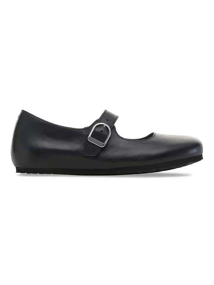Leder-Ballerinas "Santa Clarit" in Schwarz