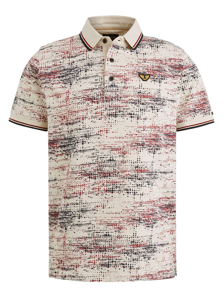 Koszulka polo w kolorze beżowym