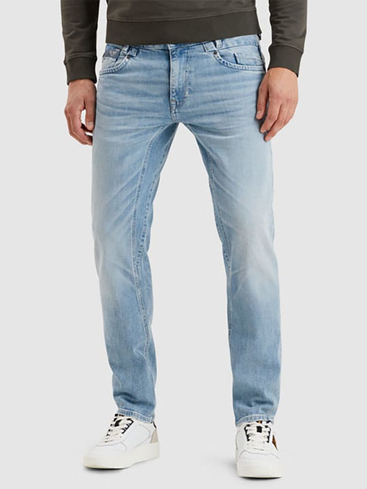 Spijkerbroek - relaxed fit - lichtblauw